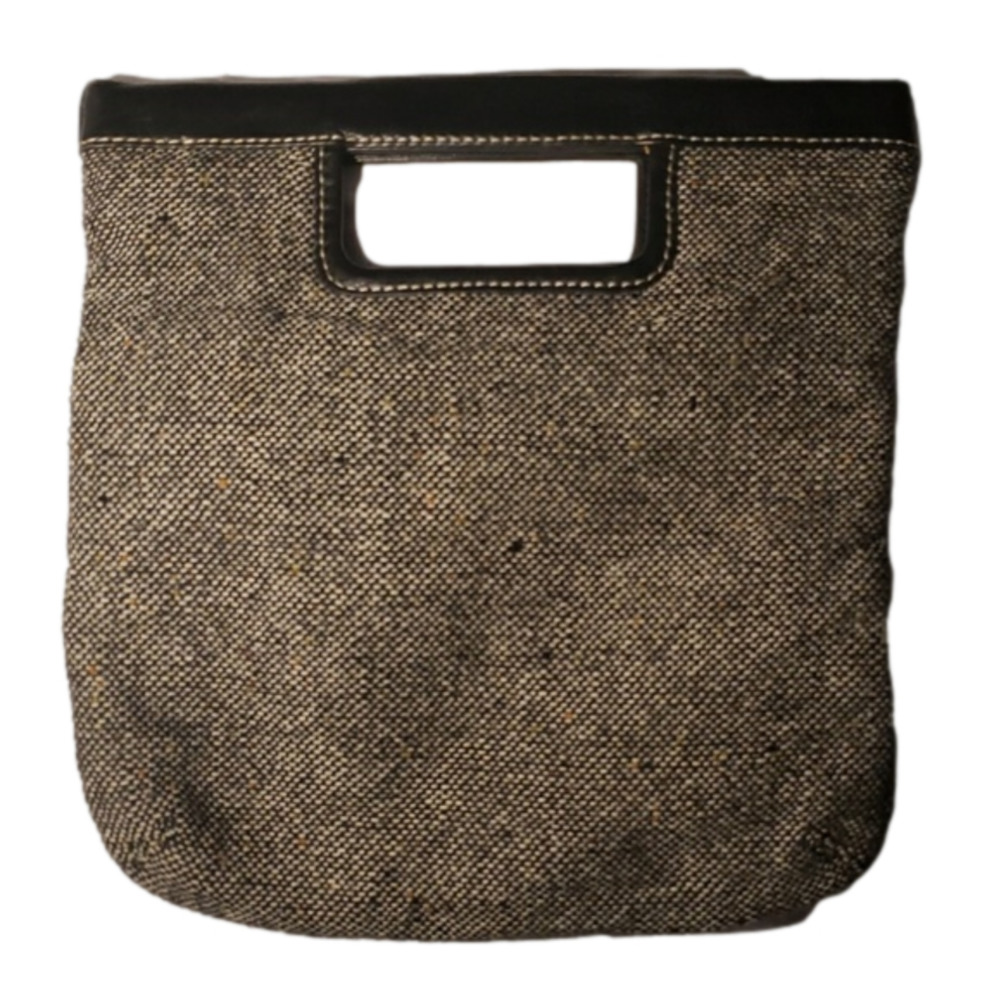 BANANA Republic tweed hand bag clutch